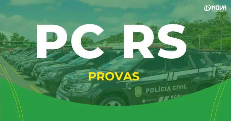 Concurso PC RS: Retificação altera o quadro de provas!