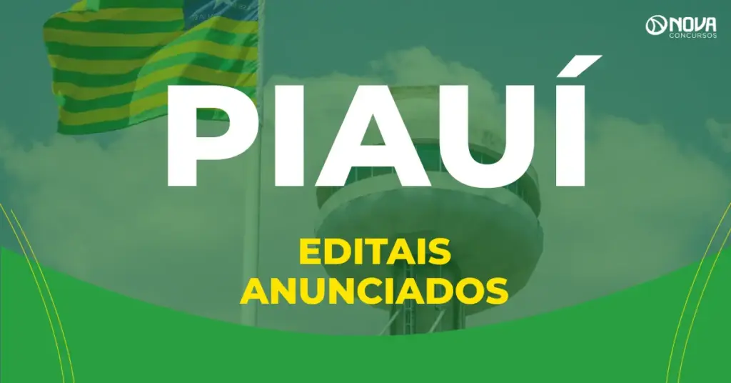 Concursos Piauí: Governo anuncia 5,2 mil vagas e revela prazos!
