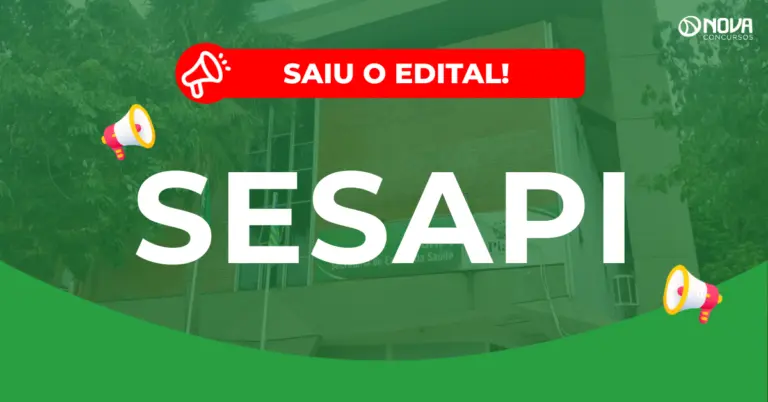 Concurso SESAPI: Resultado final homologado!
