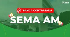 Imagem da fachada da Secretaria de Estado do Meio Ambiente do Amazonas - Concurso Sema AM