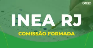 Imagem de candidato preenchendo gabarito de prova - Concurso Inea RJ