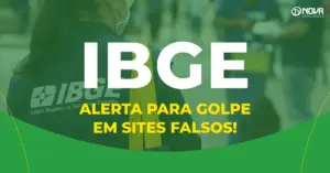 Imagem de pessoa vestindo o colete do IBGE (Instituto Brasileiro de Geografia e Estatística). - Concurso IBGE