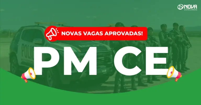 Concurso PM CE: Criação de 3.500 vagas é aprovada!