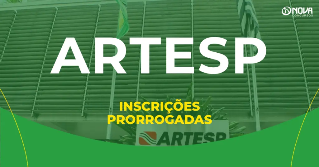 Concurso Artesp tem inscrições prorrogadas para 142 vagas!