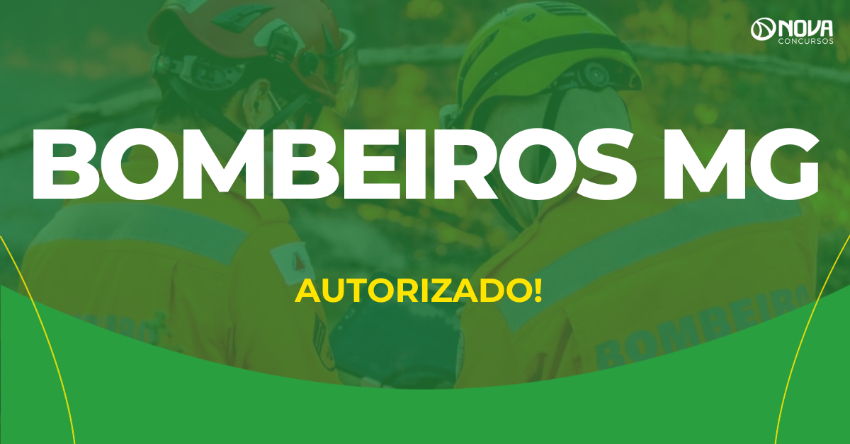 Concurso Bombeiros MG tem edital autorizado com 342 vagas!