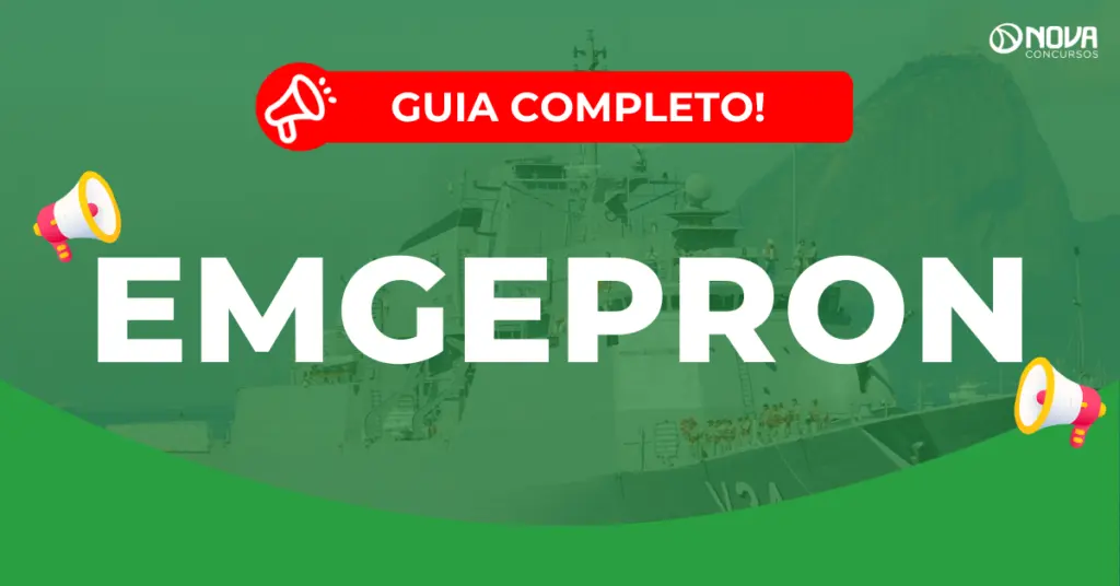 Concurso Emgepron: Inscrições abertas! Iniciais de R$12 mil!