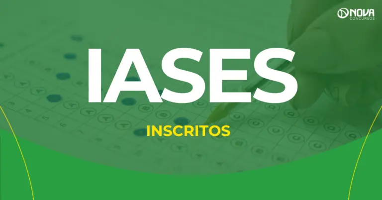 Concurso Iases tem mais de 44 mil inscritos registrados!