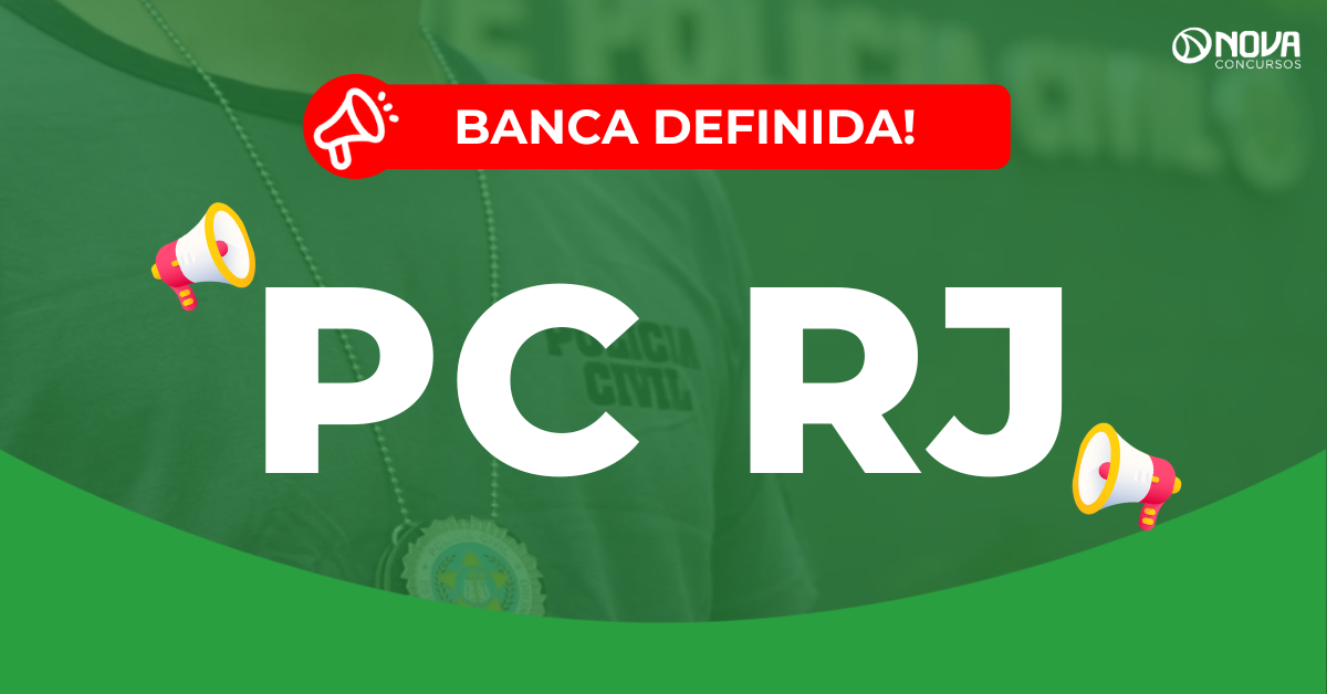 Concurso PC RJ: Banca definida para Delegado! 414 vagas!