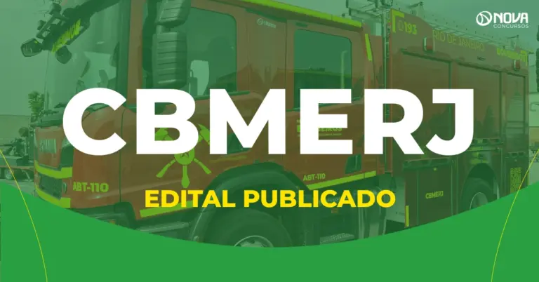 Edital CBMERJ é publicado com 50 vagas de Oficial!