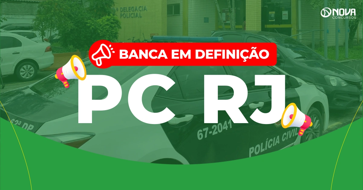 Concurso PC RJ: Banca em definição! 414 vagas!