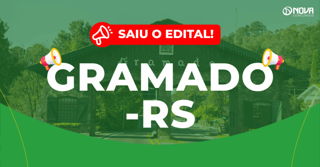 Concurso SME Gramado: Edital publicado! 178 vagas!