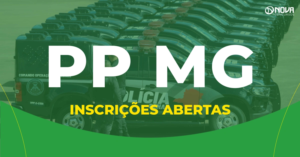 Concurso Polícia Penal MG abre inscrições para 1.178 vagas!