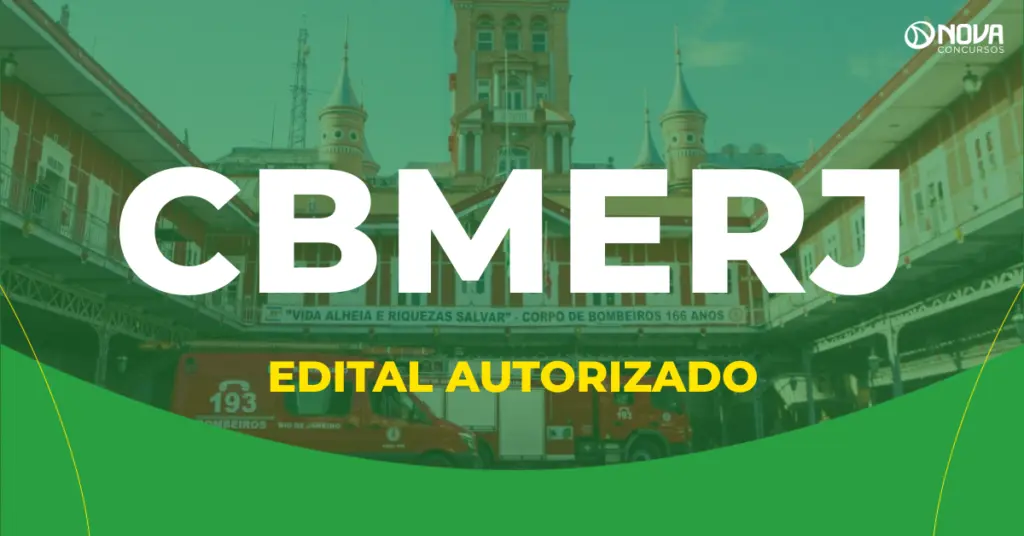 Concurso CBMERJ: governo autoriza novo edital com 50 vagas para Oficial!