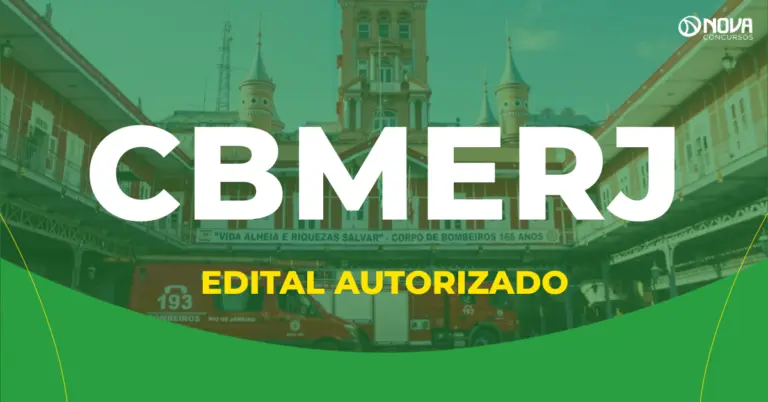 Concurso CBMERJ: governo autoriza novo edital com 50 vagas para Oficial!
