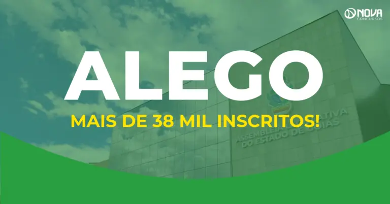 Concurso Alego tem mais de 39 mil inscritos para 101 vagas!