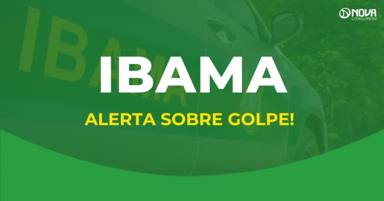 Ibama alerta sobre sites que simulam concursos e cobram taxa de inscrição!