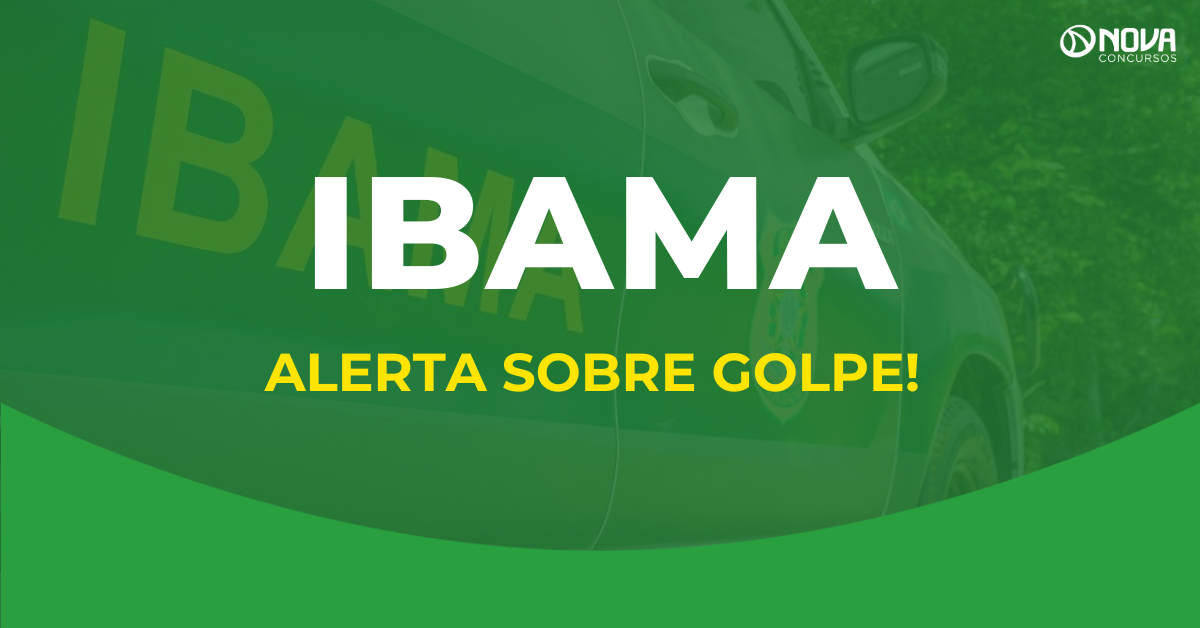 Ibama alerta sobre sites que simulam concursos e cobram taxa de inscrição