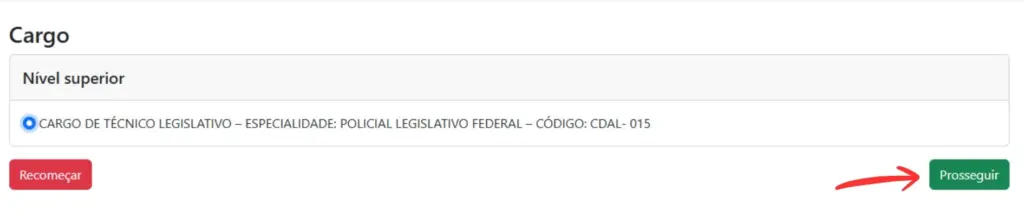 Como fazer a inscrição no concurso Câmara dos Deputados para Policial? 2 concurso câmara dos deputados inscrição