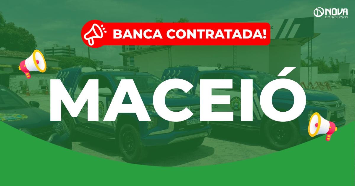 Concurso Guarda de Maceió: Banca contratada! Edital até março!