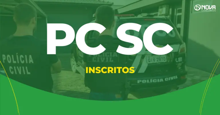 Concurso PC SC registra mais de 41 mil inscritos para 300 vagas!