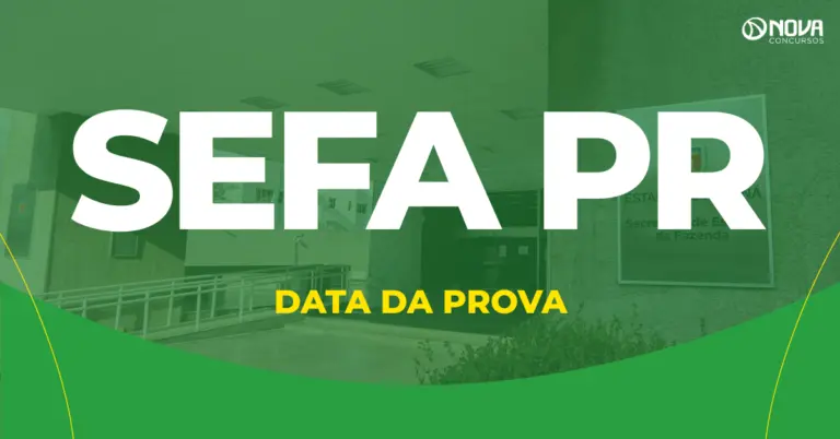 Concurso Sefa PR tem nova data para as provas!