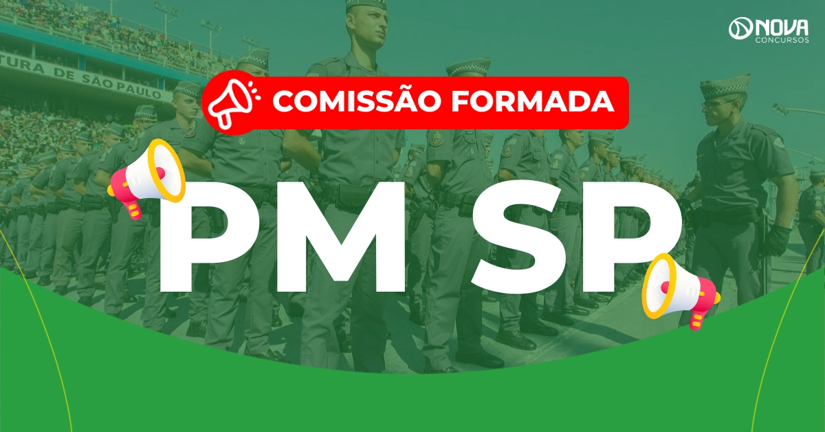 Concurso PM SP 2026: Comissão formada! 2.000 vagas!