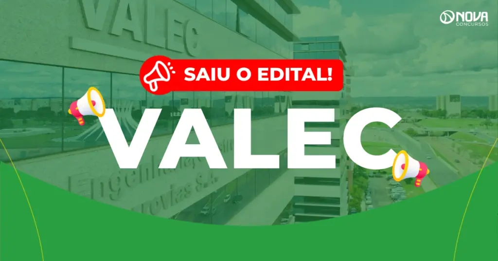 Concurso Valec: Inscrições prorrogadas! 65 vagas!