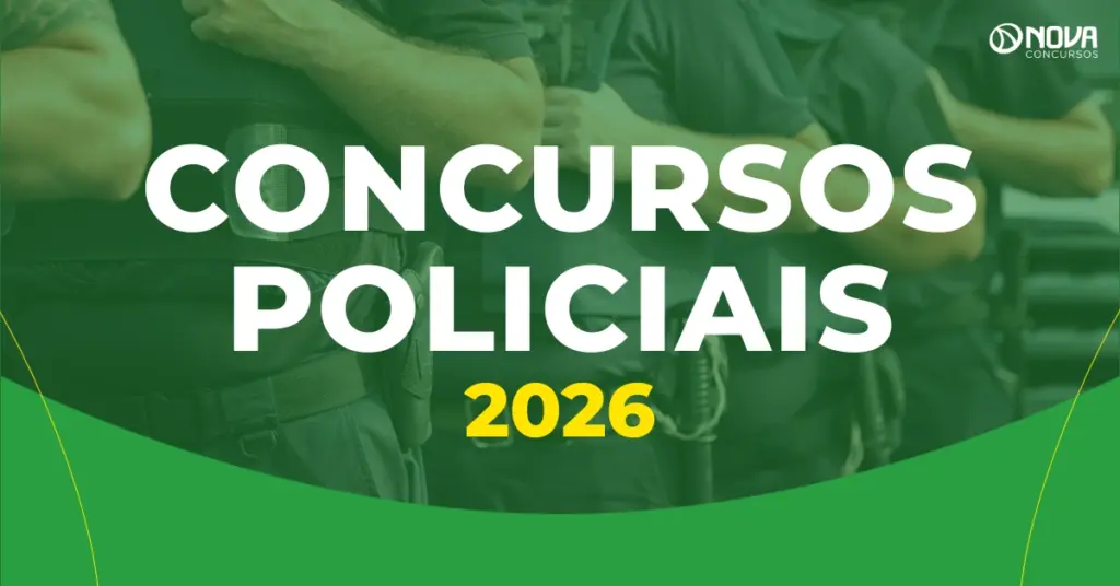 Concursos Policiais 2026: confira os editais previstos!