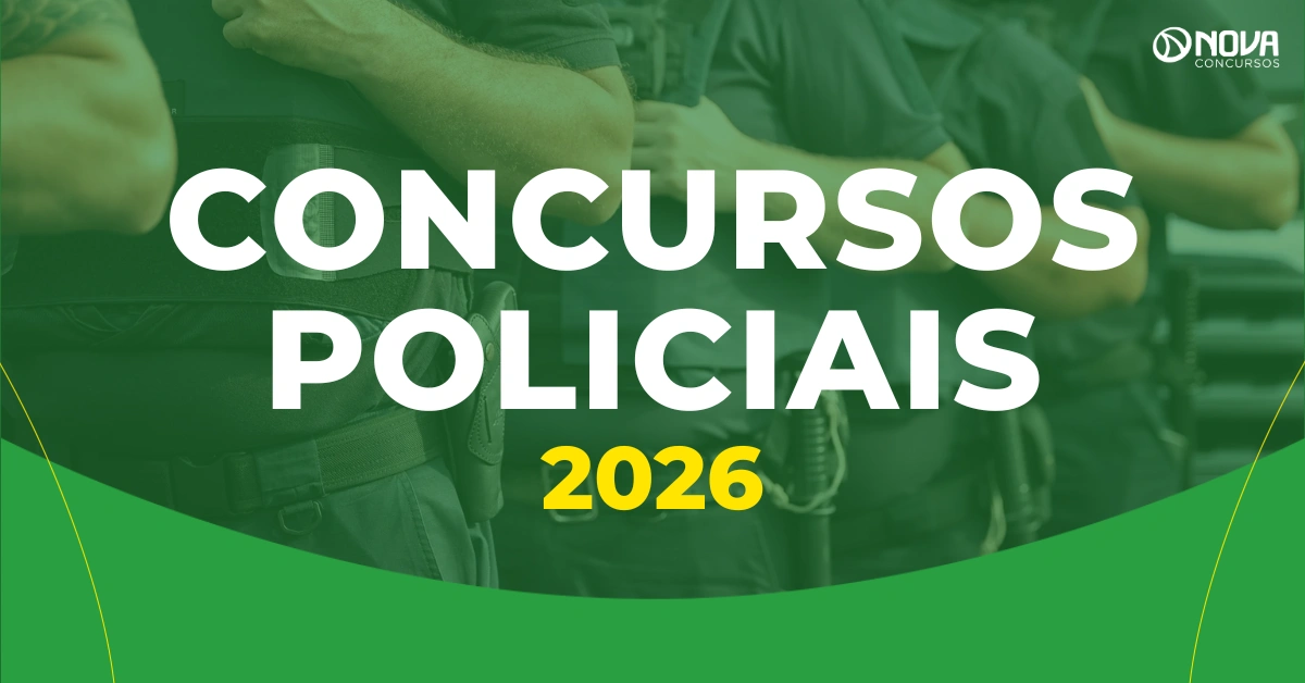 Concursos Policiais 2026: confira os editais previstos!