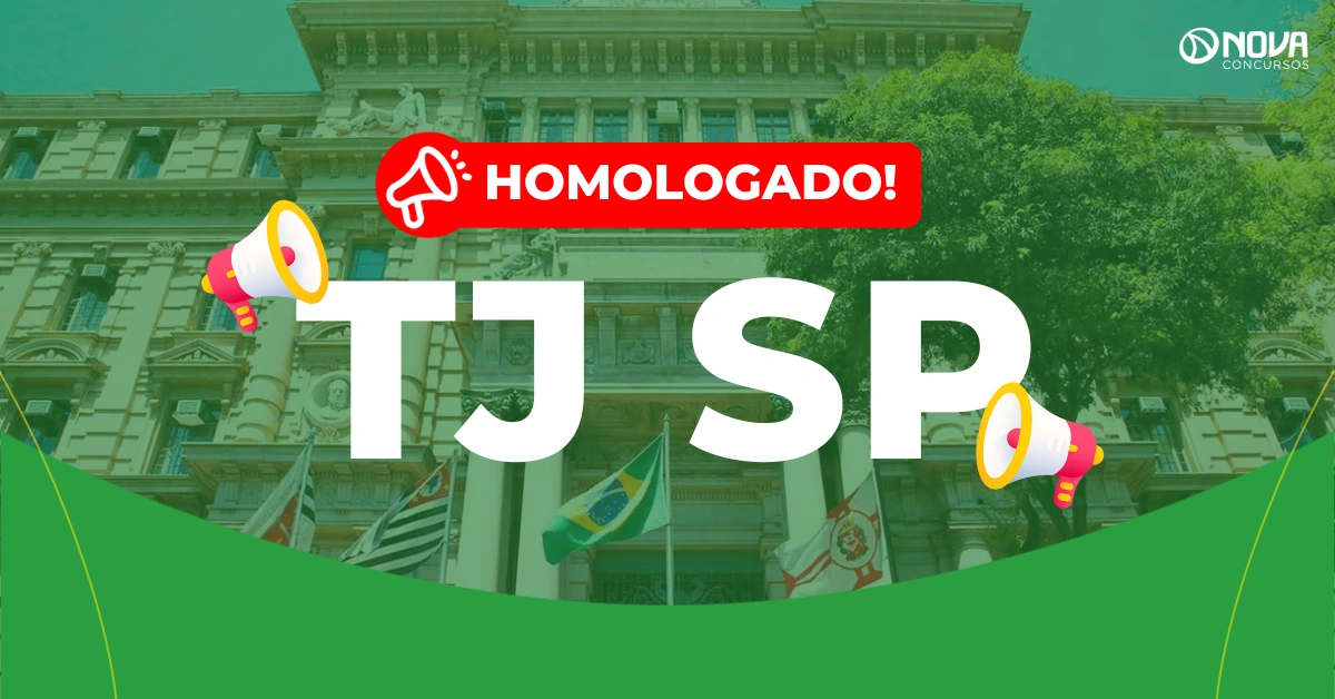 Concurso TJ SP Oficial de Justiça: Homologado! Válido até 2026!