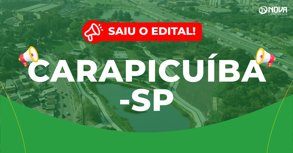 Concurso Câmara de Carapicuíba: Saiu edital para níveis fundamental e médio!