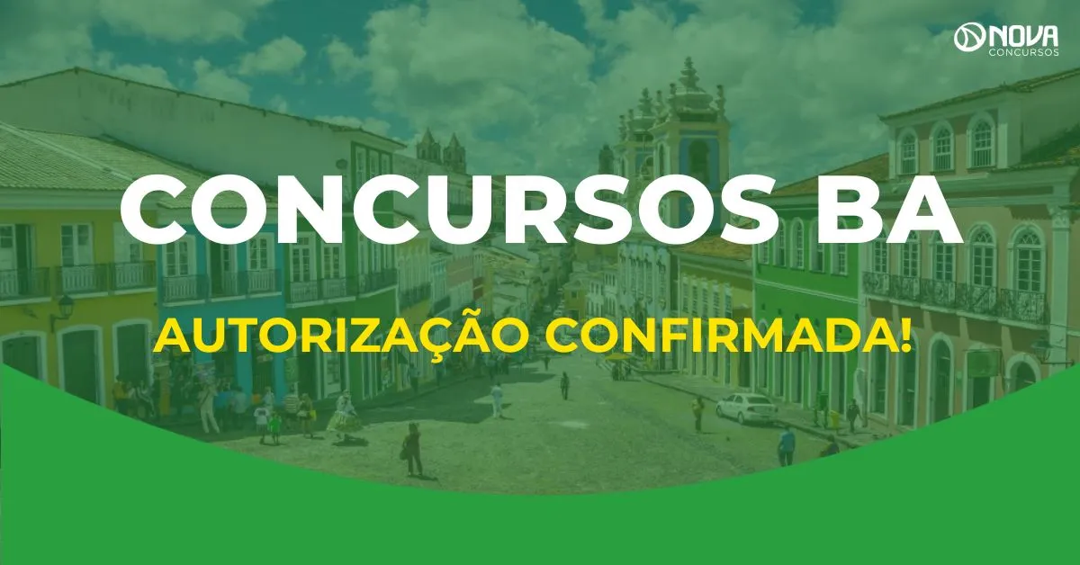 Governo autoriza concursos na Bahia com 185 vagas de níveis médio e superior!