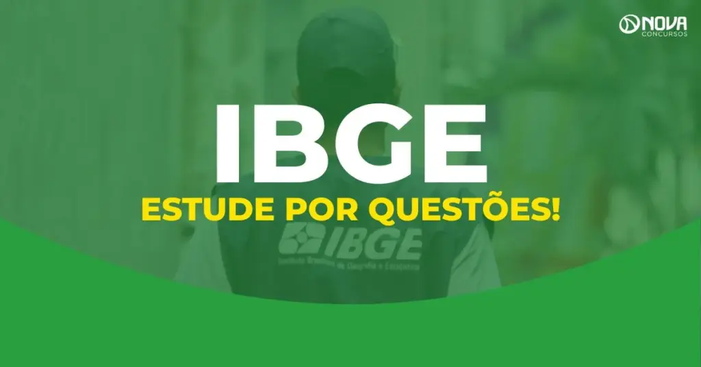 Concurso IBGE Censo 2027: Como estudar por questões?