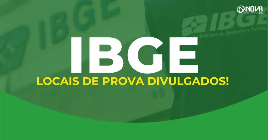 Concurso IBGE tem locais de prova divulgados para 401 mil candidatos!