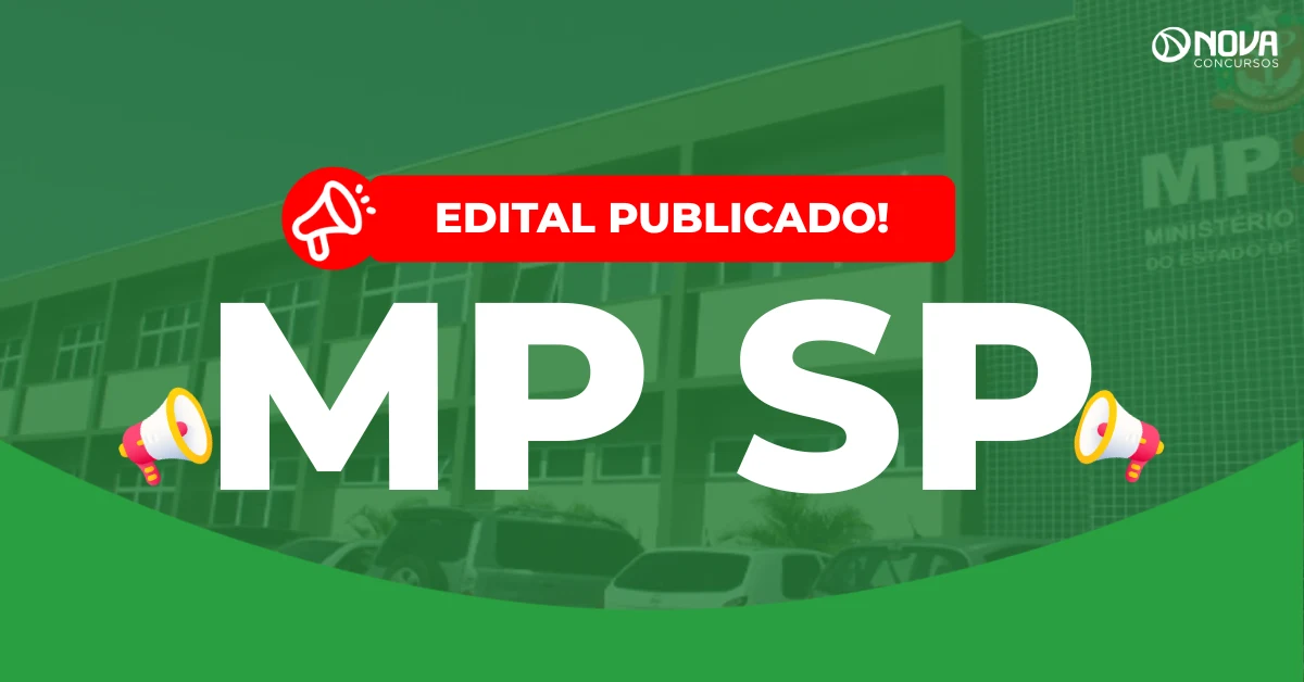 Concurso MP SP: Saiu o edital! Vagas para Analista em Saúde!