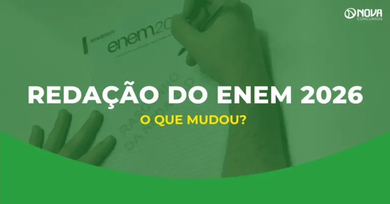 Redação do Enem 2026 teve mudanças? Entenda!