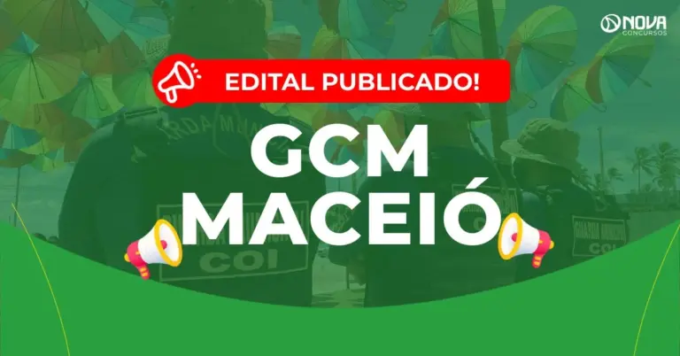 Concurso Guarda de Maceió: Inscrições abertas! 100 vagas!