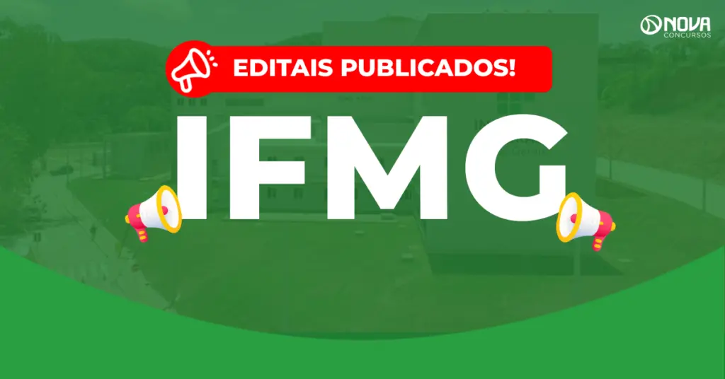 Concurso IFMG: Inscrições abertas! Vagas para Técnico!