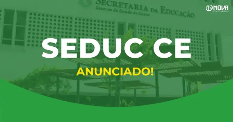 Concurso Seduc CE é anunciado com 2.000 vagas para professores!