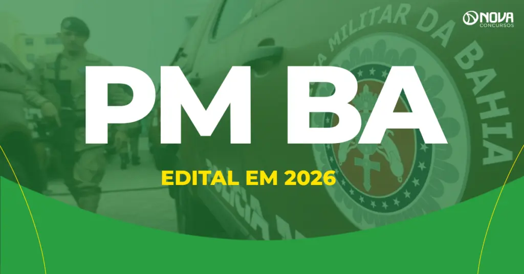 Concurso PM BA: comandante da corporação reafirma previsão de edital em 2026!
