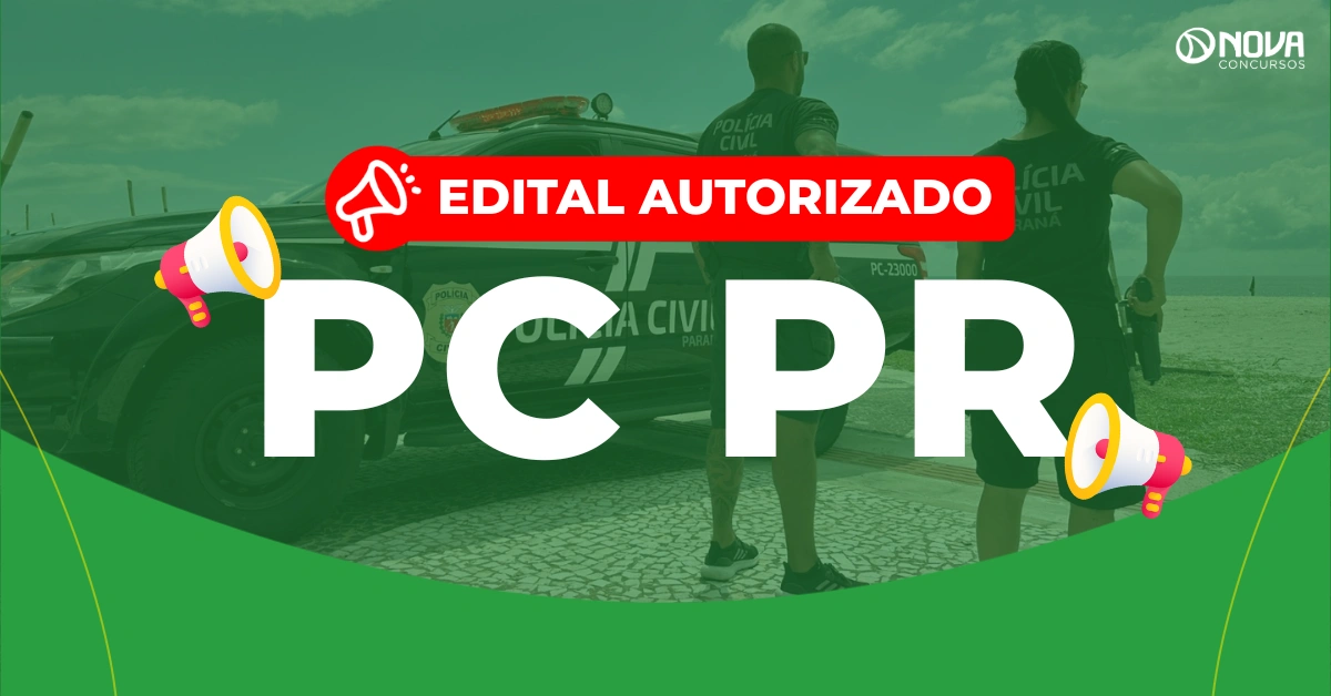 Concurso PC PR: Edital autorizado para 2026!