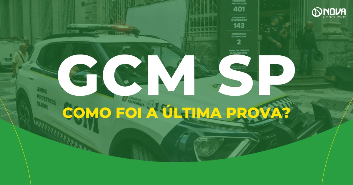 Concurso GCM SP: Como foi a última prova?