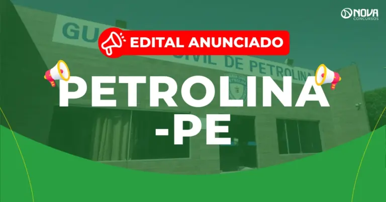 Concurso Guarda de Petrolina: Edital anunciado! 240 vagas!