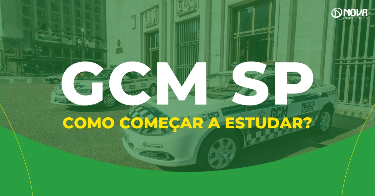 Como começar a estudar para o concurso GCM SP?