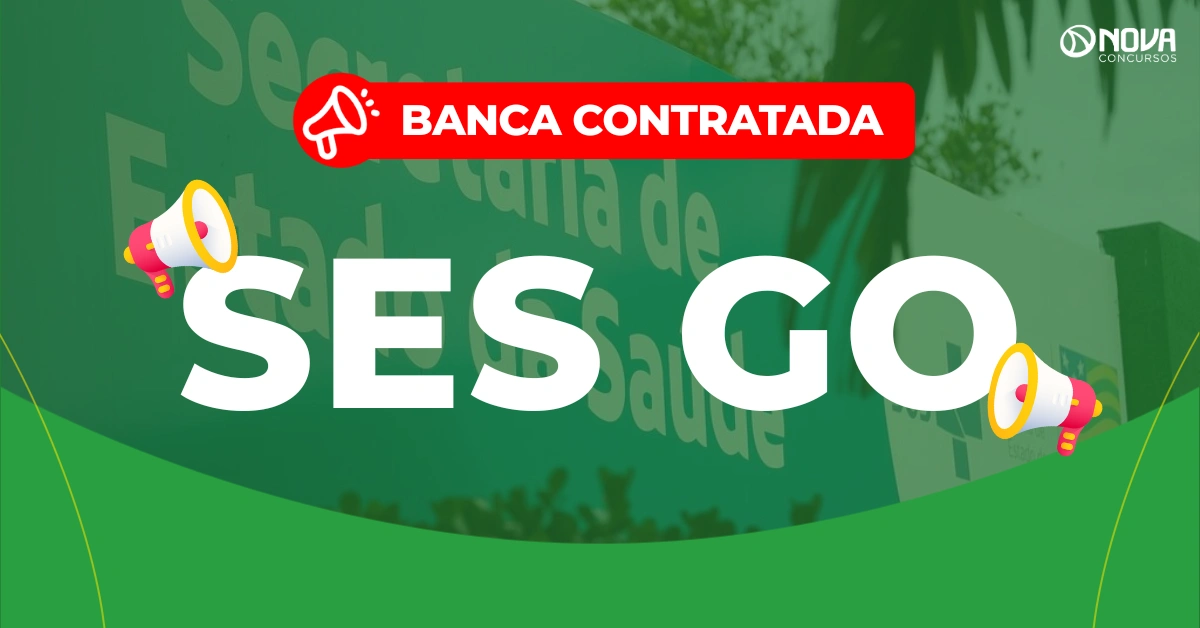 Concurso SES GO: Iades é a banca! 50 vagas!