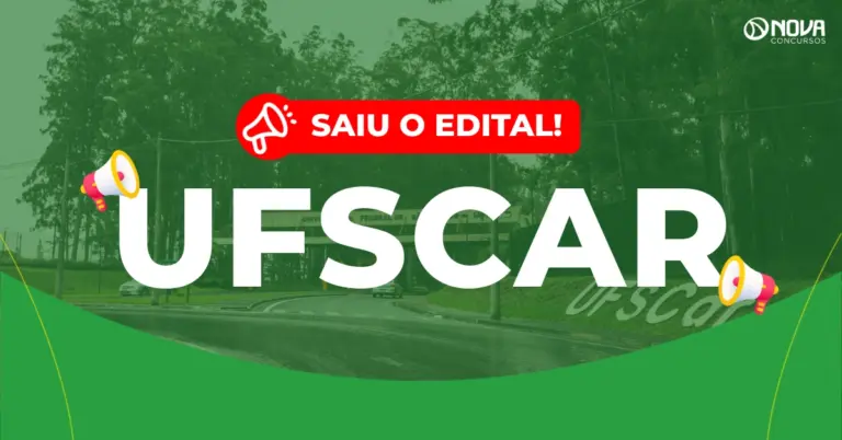 Concurso UFSCar: Edital publicado! 227 vagas!