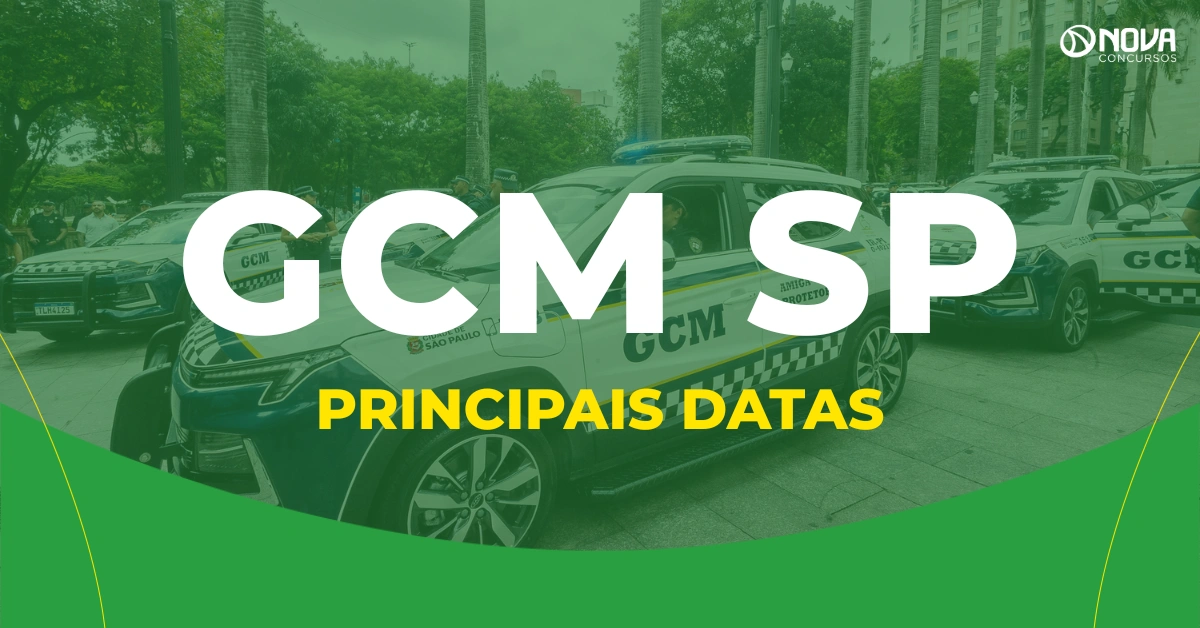 Concurso GCM SP está com inscrições abertas; veja as datas do cronograma oficial!
