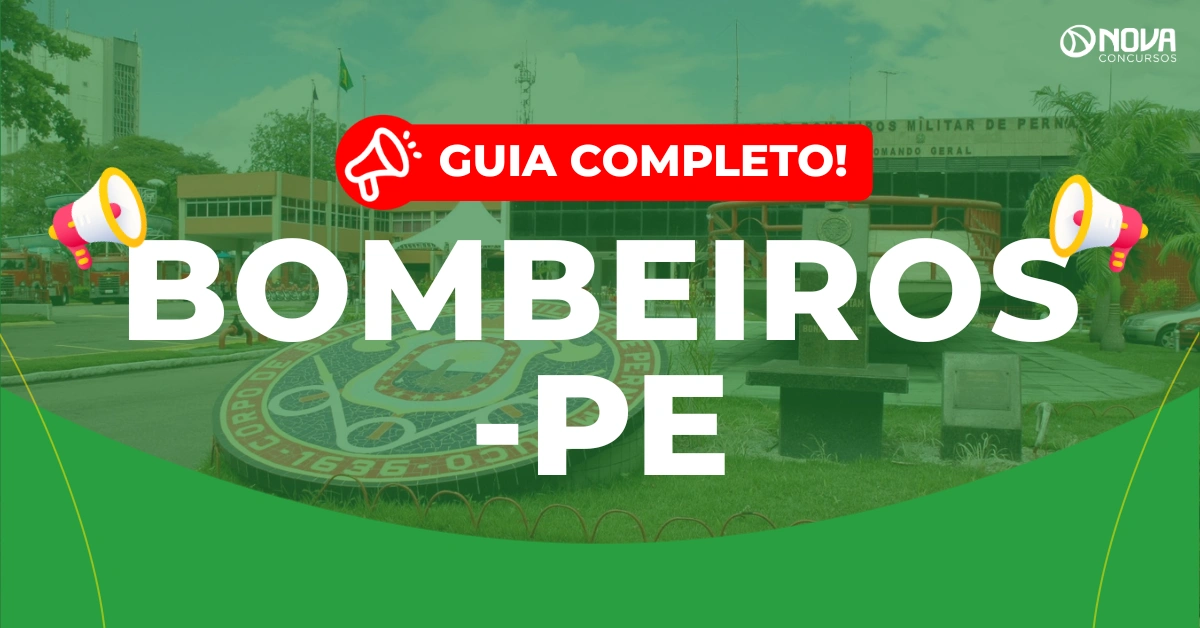 Concurso Bombeiros PE: Novo edital até junho de 2026!