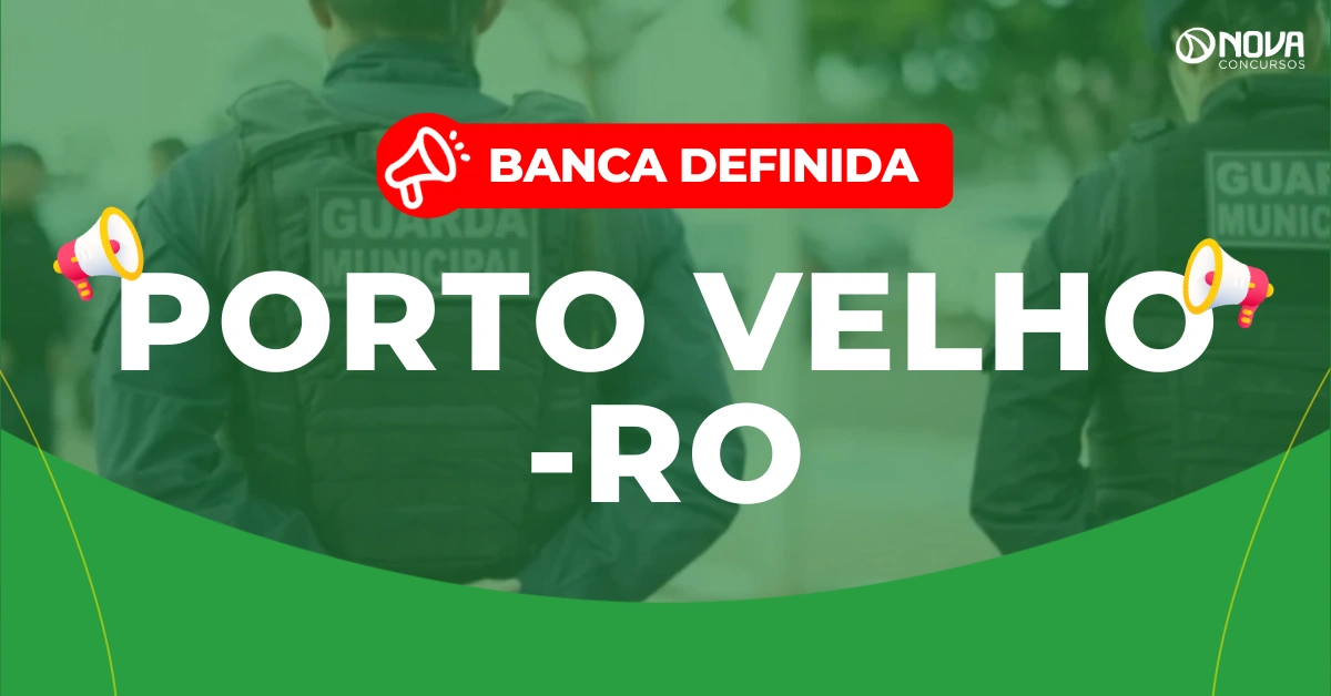 Concurso Guarda de Porto Velho: Idecan é a banca! 50 vagas!