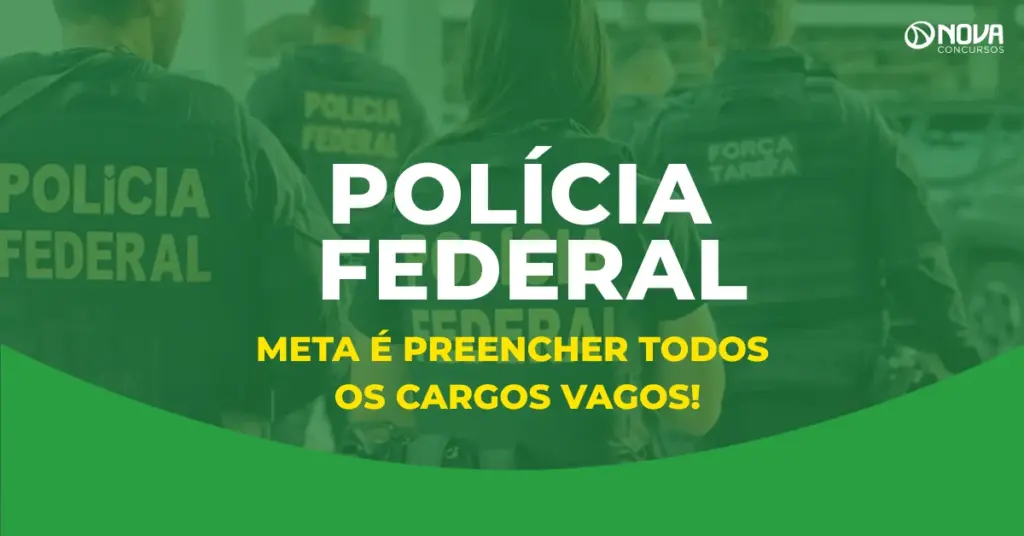 Concurso PF: Meta é preencher todos os cargos vagos, afirma Diretor-Geral!
